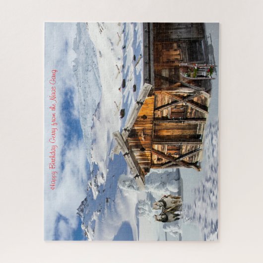 Gerry Birthday. Puzz-puzzel Legpuzzel (Verticaal)