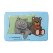 Gerry Cat Teddy Bear Badmat (Voorkant)