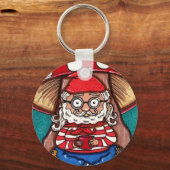Gerry Garcia Gnome Sleutelhanger (Voorkant)