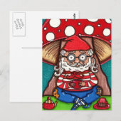 Gerry Gnome Briefkaart (Voorkant / Achterkant)