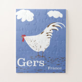 Gers France Vintage poster Legpuzzel (Verticaal)
