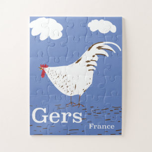 Gers France Vintage poster Legpuzzel