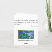 Gerst, één van de zeven species van Israël Kaart (Achterkant)