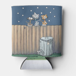 Gerst Katten op een hek-Koelbox Blikjeskoeler