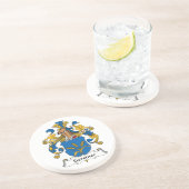 Gerstner Family Crest Zandsteen Onderzetter (Zijkant)