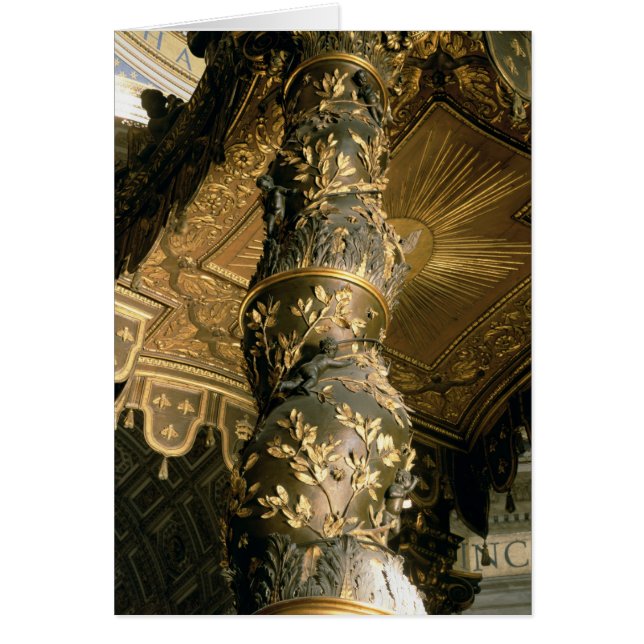 Gerstsuikerkolom van Baldacchino (Voorkant)