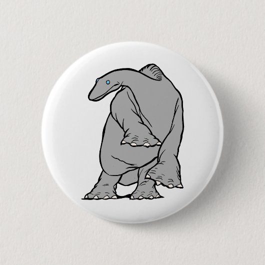 Gertie de Dinosaur Gear! Ronde Button 5,7 Cm (Voorkant)