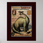 Gertie de Dinosaur Poster (Voorkant)
