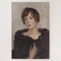 Gertie in een Fur Coat (door Isaac Israëels)