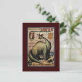 Gertie The Dinosaur Briefkaart (Staand voorkant)