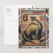 Gertie The Dinosaur Briefkaart (Voorkant / Achterkant)