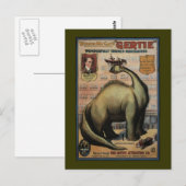 Gertie The Dinosaur Briefkaart (Voorkant / Achterkant)