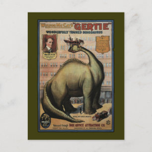 Gertie The Dinosaur Briefkaart