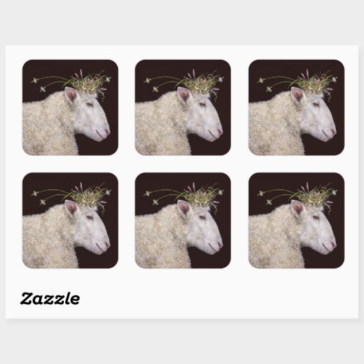 Gertrude de schapen stickers (Vel)