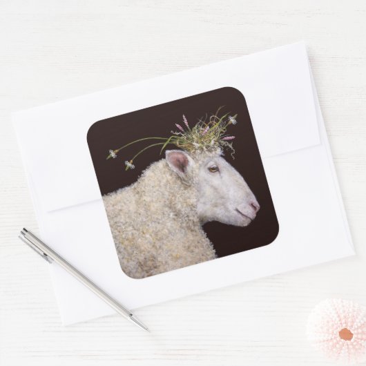 Gertrude de schapen stickers (Envelop)