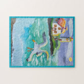 Gertrude Gull En De Vuurtoren Legpuzzel (Horizontaal)