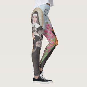 Gertrude Patron St. Katten Waterverf Leggings