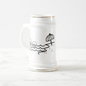 Gertrude Stein Bierpul (Voorkant links)