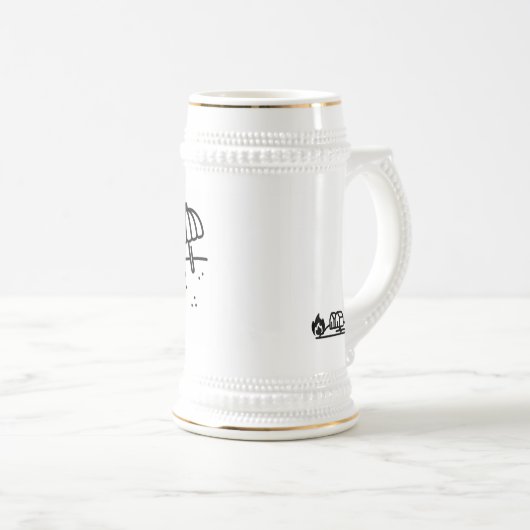 Gertrude Stein Bierpul (Voorkant rechts)