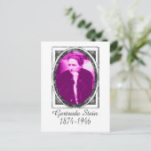 Gertrude Stein Briefkaart (Staand voorkant)