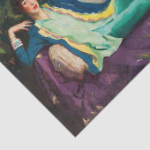 Gertrude Vanderbilt Whitney door Robert Henri Tissuepapier (Detail)