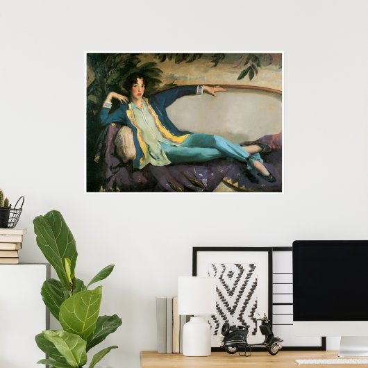 Gertrude Vanderbilt Whitney, Robert Henri Poster (Thuiskantoor)