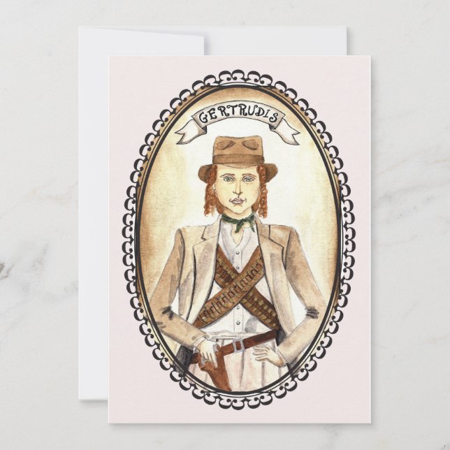 Gertrudis uit soortgelijk water voor chocolade (Voorkant)