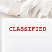 gerubriceerd etiket (Insitu)