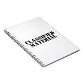 gerubriceerd materiaal notitieboek (Rechterzijde)
