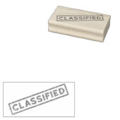 Gerubriceerde rode rubberen stempel (Gestempeld)