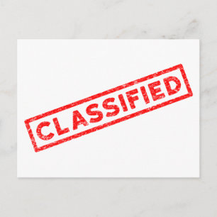 Gerubriceerde rode rubberen stempel briefkaart