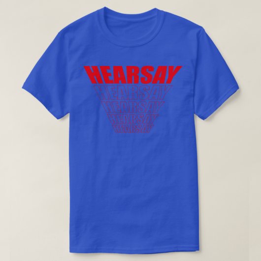 gerucht 1 t-shirt (Design voorkant)