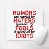 Geruchten - Mousepad Truism Muismat (Met muis)