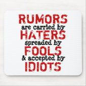 Geruchten - Mousepad Truism Muismat (Voorkant)