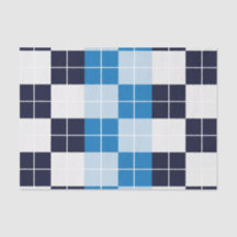 Geruit blauw geruit geplakt patroon