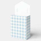 Geruit Blauw Rut Bedankdoosjes (Geopend)