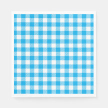 Geruit Blauw Wit Controleert Patroon Gingham Plaid