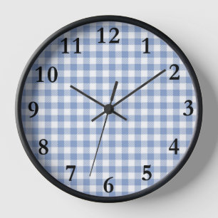 Geruit Blue Gingham Classic