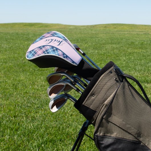 Geruit Golfheadcover (Insitu)