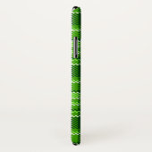 Geruit groen kleurpatroon Case-Mate iPhone case (Achterkant / rechts)