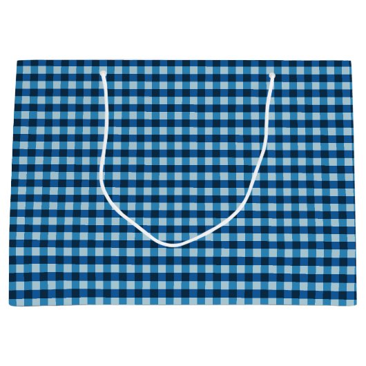 Geruit Groot Cadeauzakje (Voorkant)