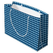 Geruit Groot Cadeauzakje (Achterkant Gekanteld)