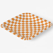 Geruit Halloween papier Bord (Gebogen)