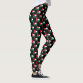 Geruit Jordan-vlagpatroon Leggings (Rechts)
