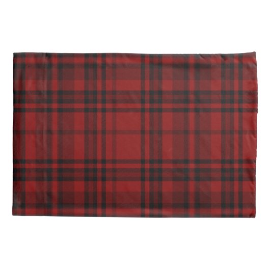 GERUIT LAND PLAID ROOD  KUSSENSLOOP (Achterkant)