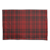 GERUIT LAND PLAID ROOD  KUSSENSLOOP (Voorkant)