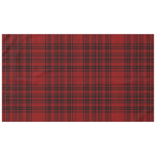 GERUIT LANDELIJK STREEPSPATROON ROOD TAFELKLEED (Voorkant (Horizontaal))