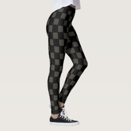 Geruit  leggings