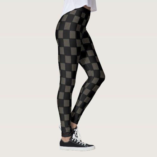 Geruit  leggings (Rechts)