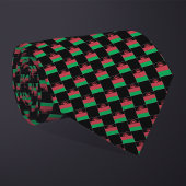 Geruit Malawi-vlagpatroon Stropdas